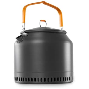 Chaleira de Chá 1,8 Litros Ultraleve com Tecnologia de Dissipador de Calor, GSI Outdoors 50178, Cinza