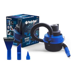 Aspirador De Pó E Liquido Portátil C/ Filtro 3 Bocais Automotivo 12V 90W
