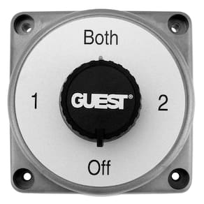 Chave seletora de bateria Guest 2300A Diesel Power Marine Boat