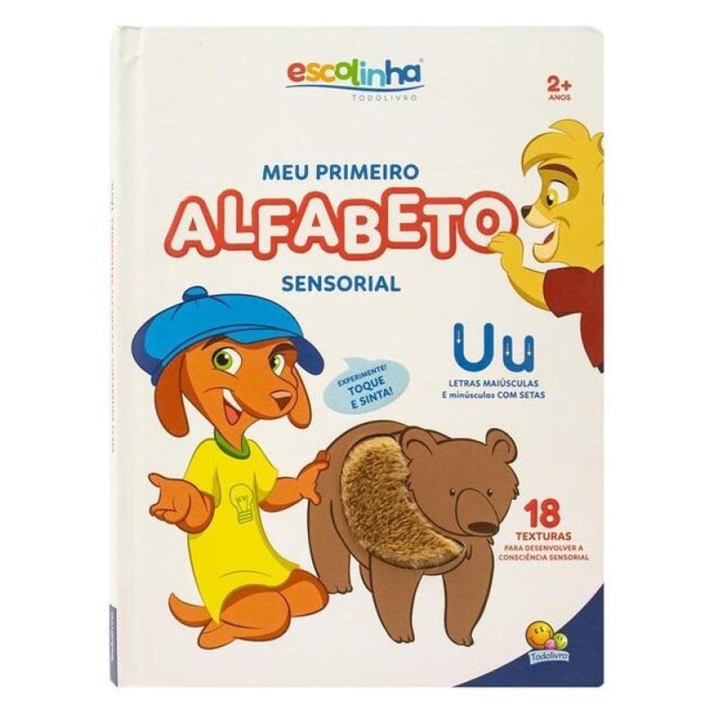 Escolinha Meu Primeiro Alfabeto Sensorial Tátil