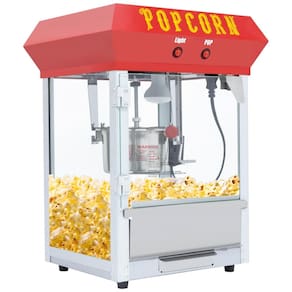 Pipoqueira, Estilo Bar Máquina de Pipoca Elétrica de 600W para Cinema em Casa, Festas e Eventos,Dvsripa