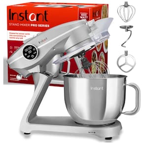 Batedeira de Bancada Instant Pot Pro, 600W, 10 Velocidades, Tigela Inox 7,4L, dos Criadores do Instant Pot, Fácil de Usar