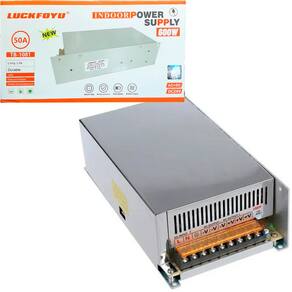 Fonte Alimentação Multiuso Chaveada Colmeia Bivolt 50A 600W