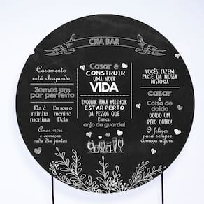 Painel Decorativo para Festa 1,80x1,80 metros Vesti Fácil com Elástico Chá Bar - Fera Print