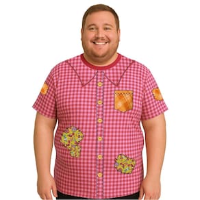 Camiseta Manga Curta Festa Junina Tamanho Especial Plus Size