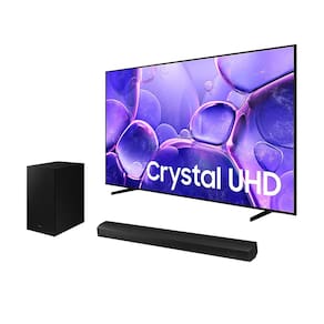 Combo Samsung Smart TV 50" Crystal UHD 4K U8600F 2025 + Soundbar HW-B550