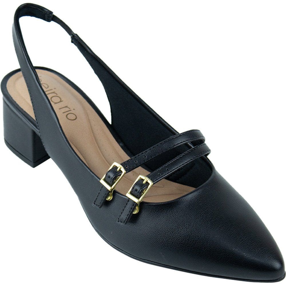 Slingback Beira Rio Block Feminino