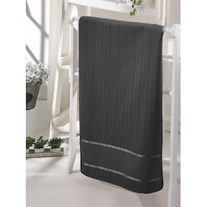 Toalha De Banho Para Bordar Bella - Dohler Preto