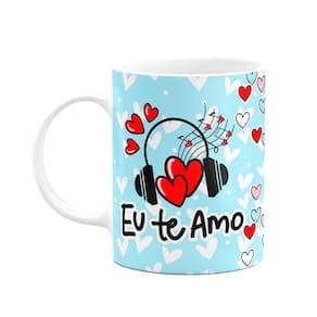Caneca Namorados - Eu te amo! Amor da minha vida!