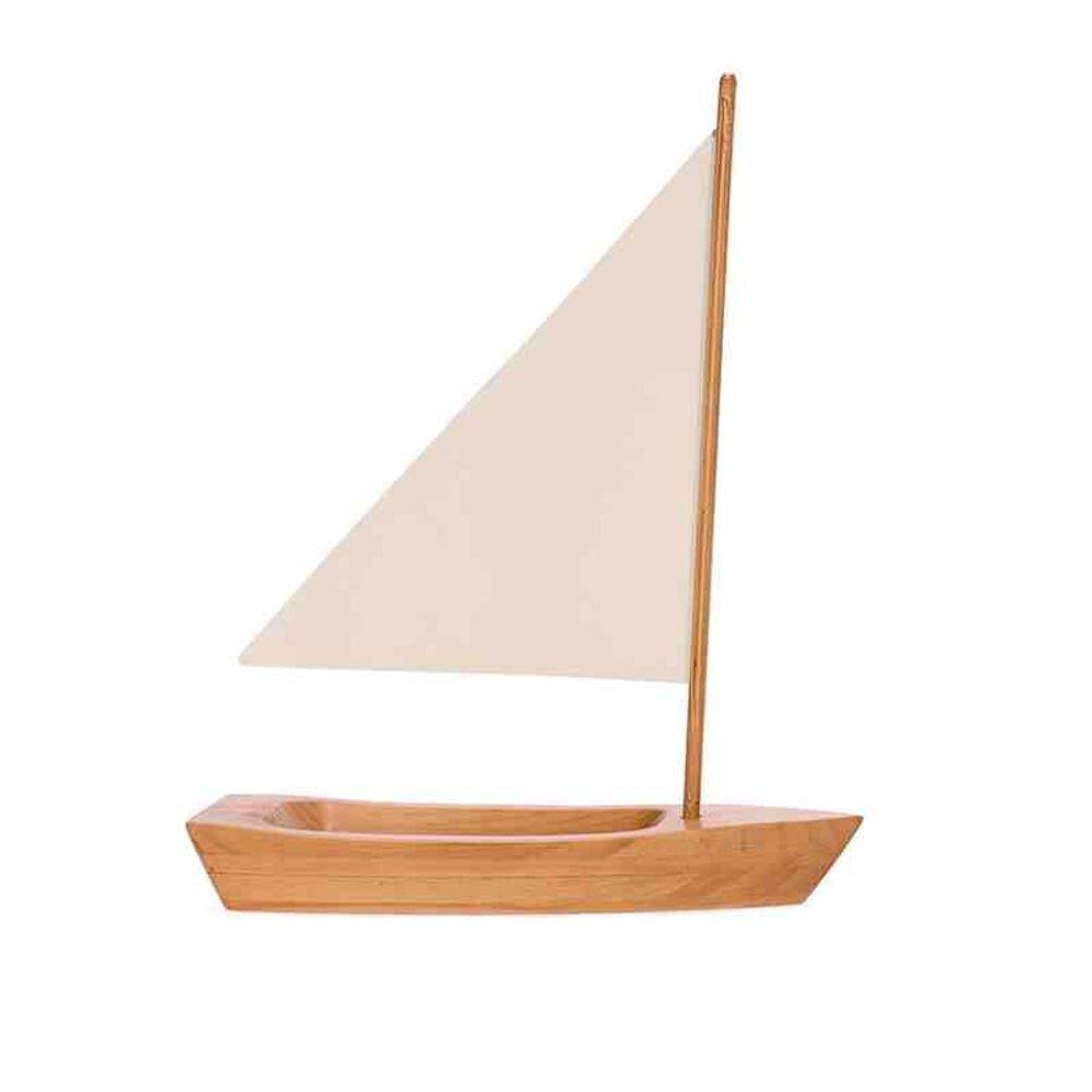 Escultura Barco em Madeira e Metal 20400-G Mart