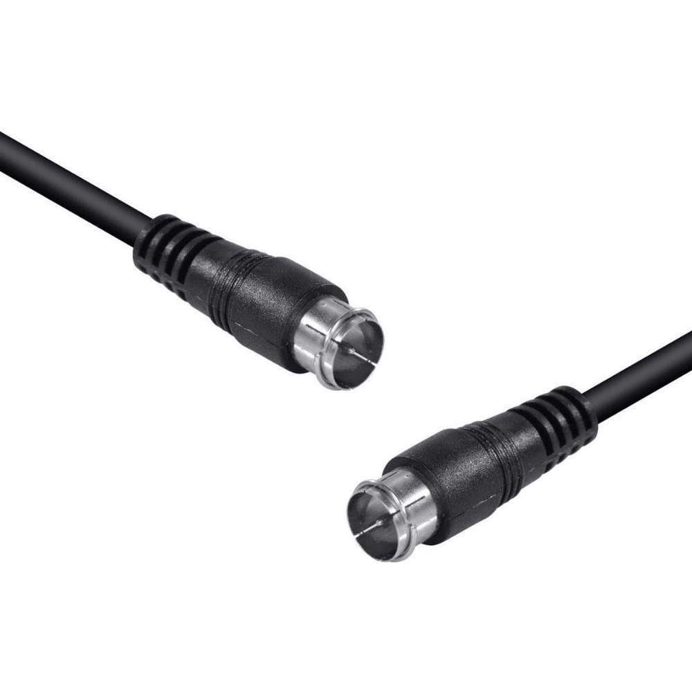 Cabo Coaxial F Macho X F Macho 2 Metros Para Antena Cf+f-2
