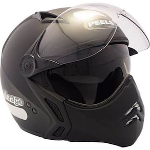 Capacete Moto Peels Mirage New Classic Preto Fosco