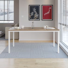Mesa para Cozinha 170cm X 78cm Adriana Branco