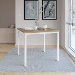 Mesa para Cozinha com Tampo Adriana Branco
