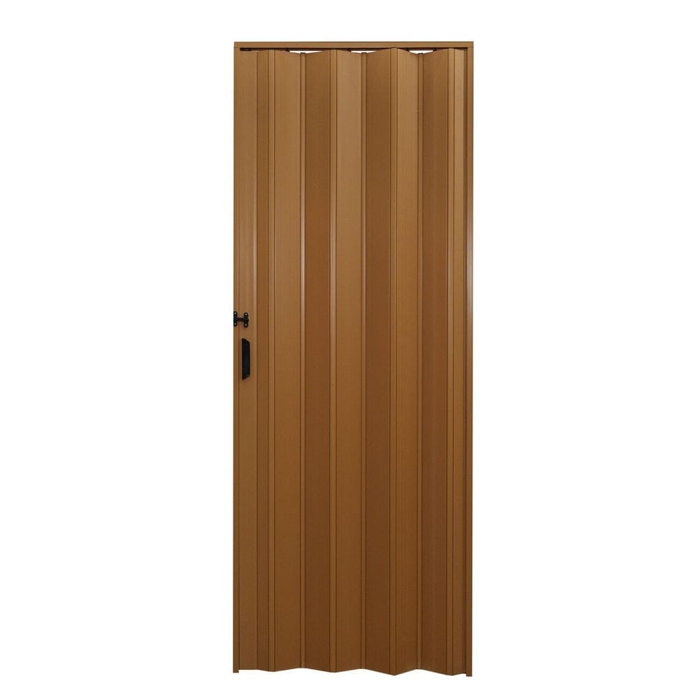 Porta Sanfonada de Pvc 210cm X 100cm Belplast Cerejeira Marrom