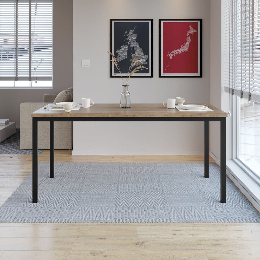 Mesa para Cozinha 78cm X 170cm Adriana Preto / Demolição