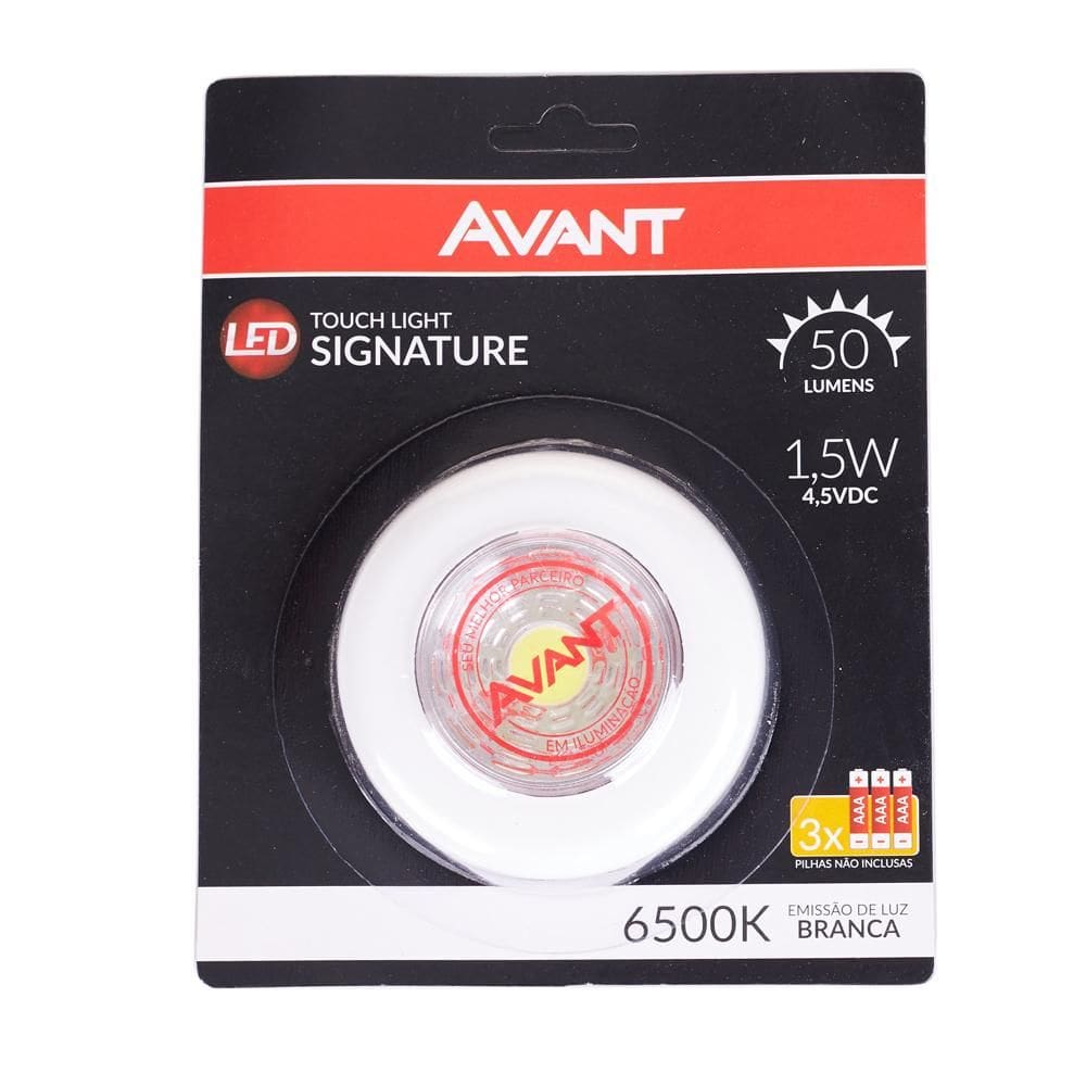 Luminária Led 3W Avant Touch Light Signature Branca Bivolt