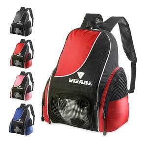 Mochila de futebol Vizari Solano com compartimento para bolas para adultos
