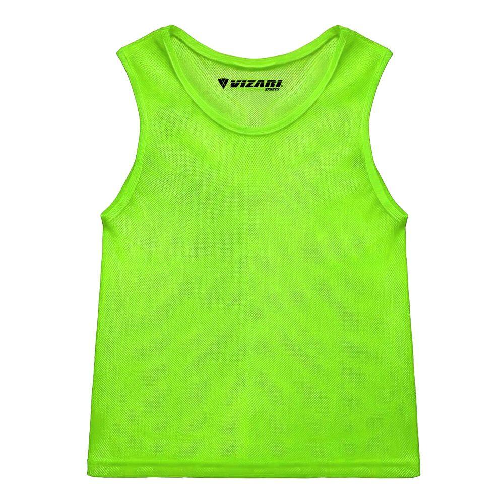 Pacote de 12 malhas Sports Pinnies Vizari para hóquei de futebol juvenil