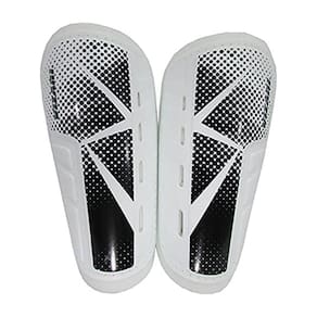 Caneleiras de futebol Vizari `Vector` Slip-in White Tamanho M