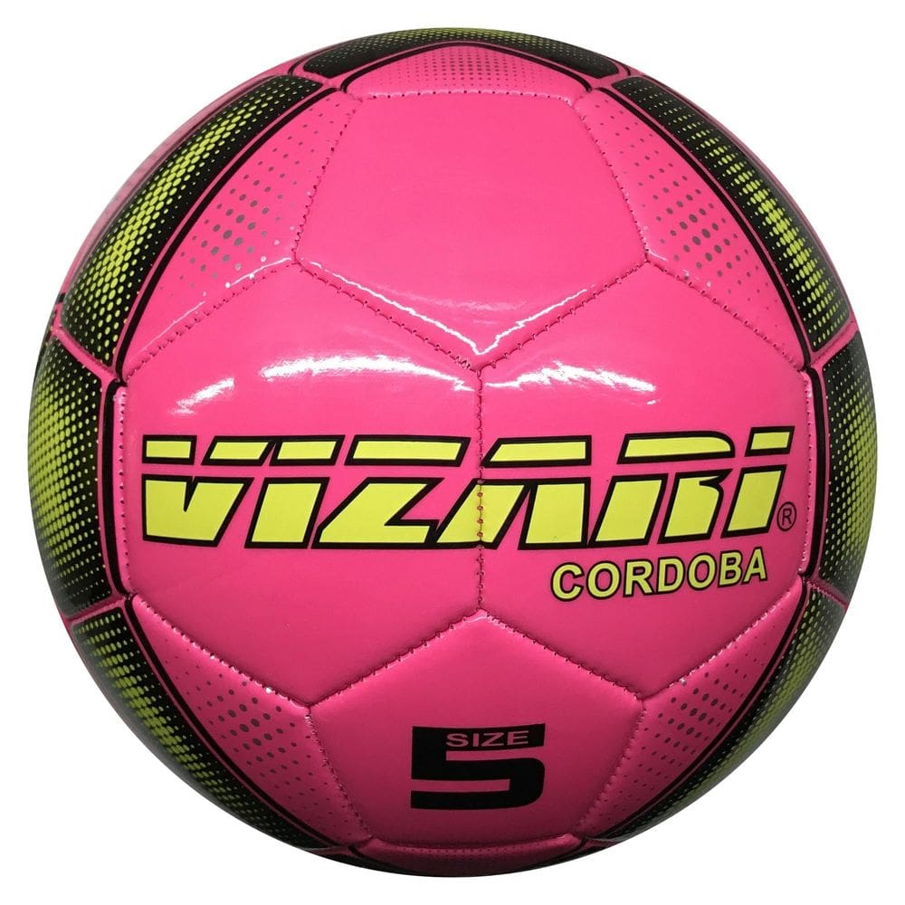 Bola de futebol VIZARI Cordoba para jovens, adultos e crianças - pacote de 1, 6, 12