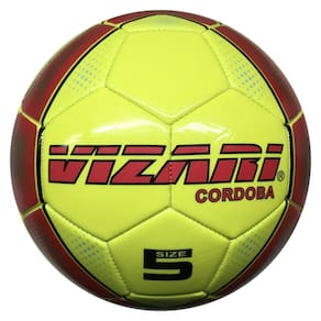 Bola de futebol VIZARI Cordoba para jovens, adultos e crianças - pacote de 1, 6, 12