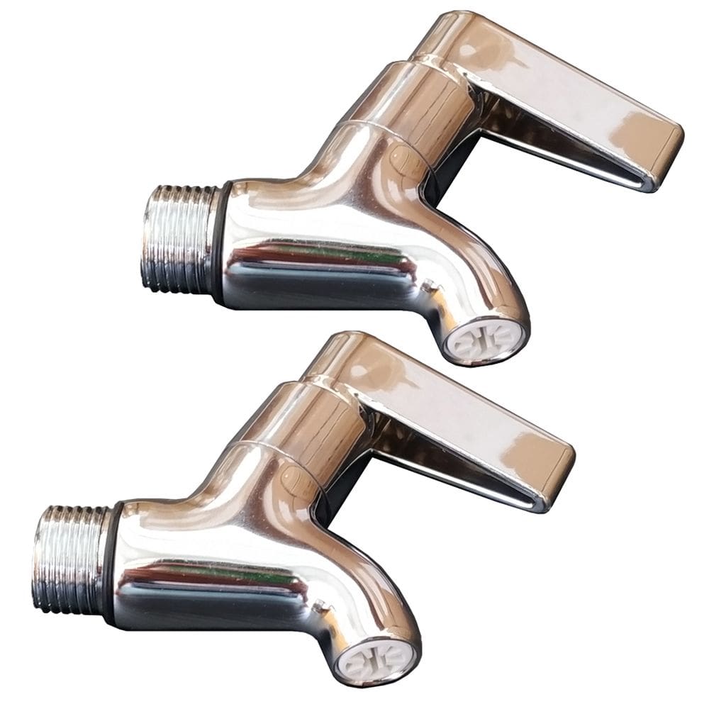 2x Torneira Rosca 1/2" Para Filtro Bebedouro De Água Industrial E Residencial
