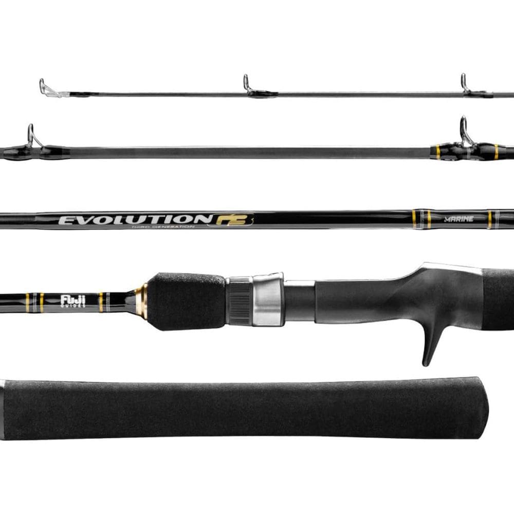 Vara Marine Evolution G3 C702MH 2,13m 7`0" 15-30lbs Carbono Inteiriça Carretilha