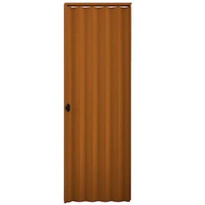 Porta Sanfonada Interna Plasbil PVC Mogno,210 x 100 cm