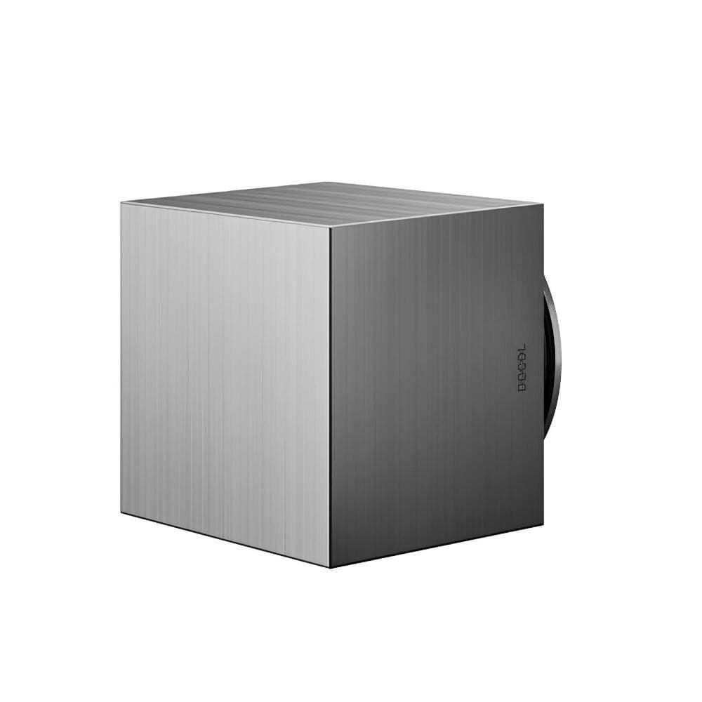 Acabamento para Registro DocolBase 3/4" Minima Grafite Escovado