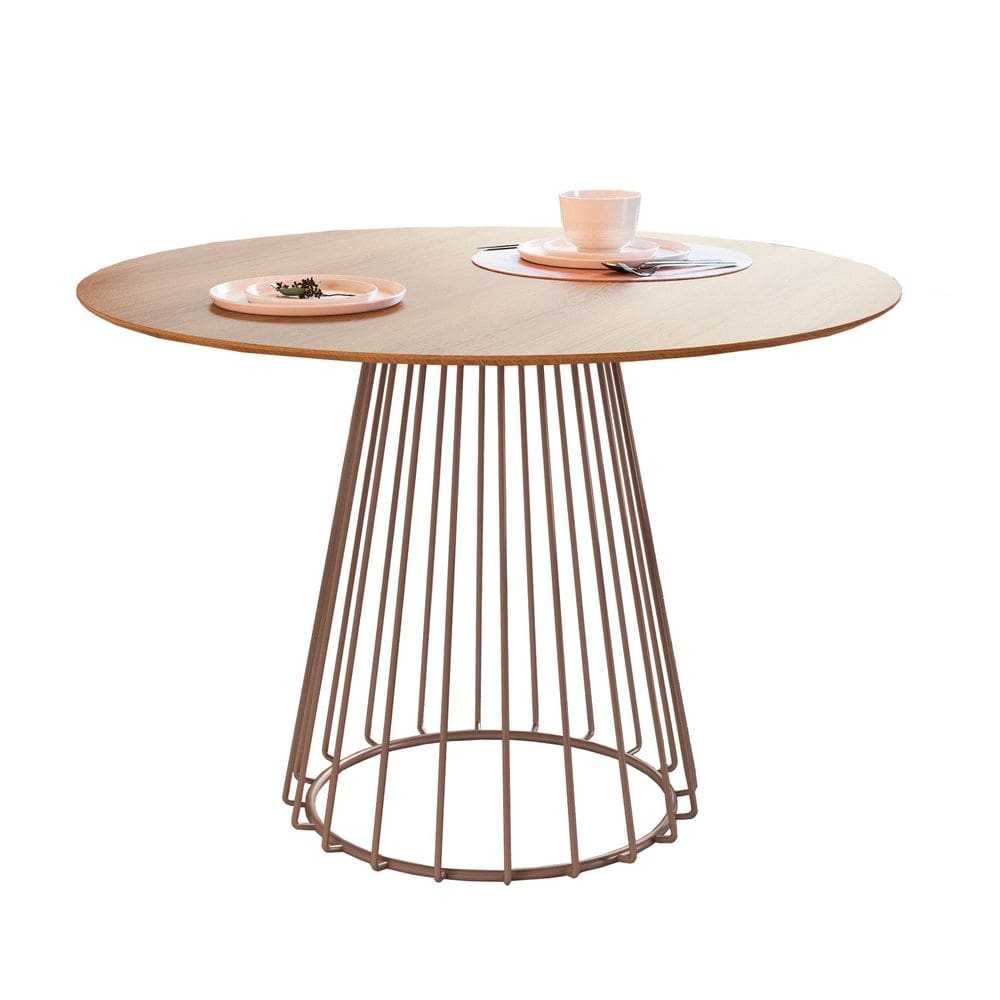 Mesa para Sala de Jantar Redonda Durand Olmo
