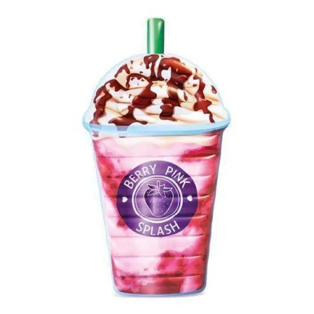 Boia Colchão Bronzeador Milk Shake Inflável Piscina Intex 5877