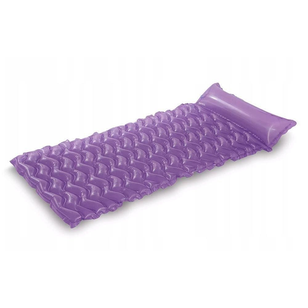 Colchão Inflável Bronzeador Esteira Roxo Intex 58807