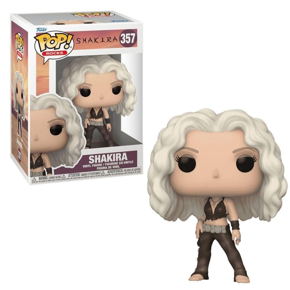 Boneco Funko Pop! Rocks - Shakiraa (Whenever/Wherever)