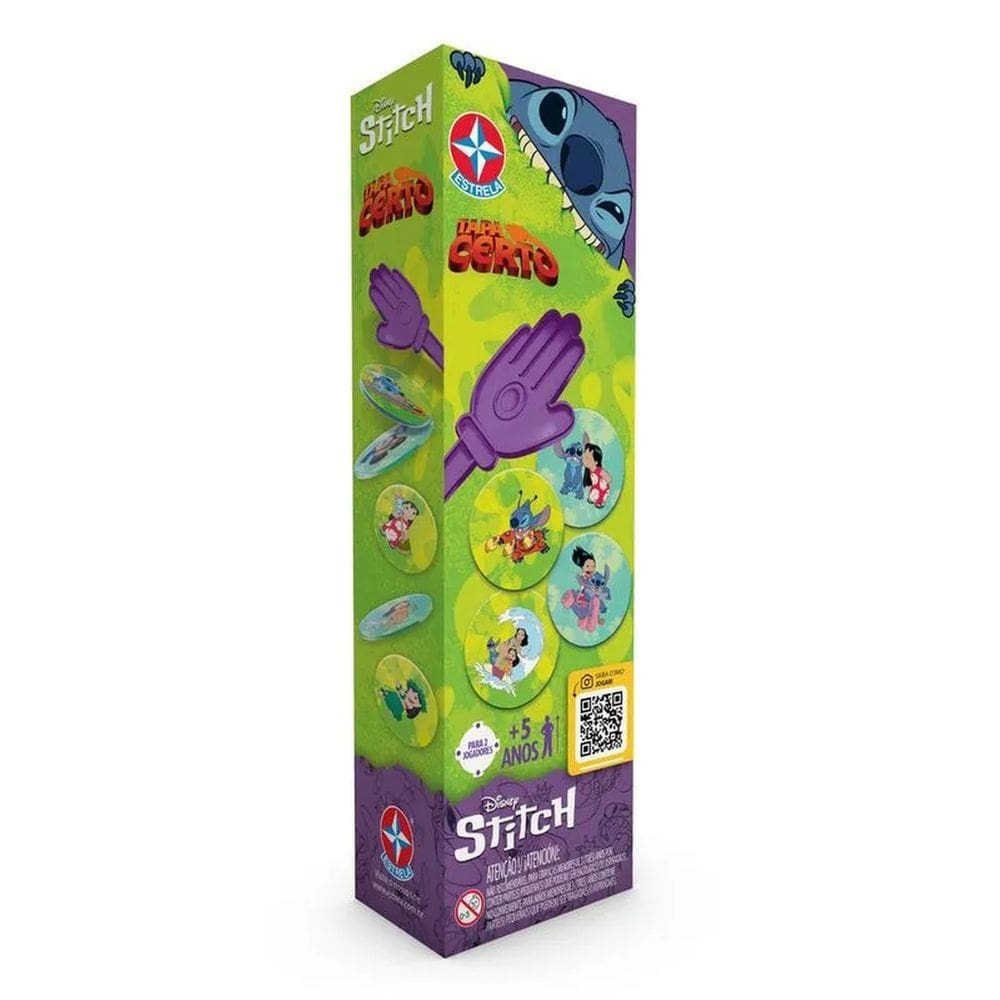 Jogo Clássico Tapa Certo Stitch - Estrela