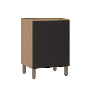 Balcão de Cozinha 60cm 2 Portas sem Tampo Slim Luciane Móveis