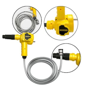 Adaptador Lavadora com Mangueira 5m e Bico Ajustável