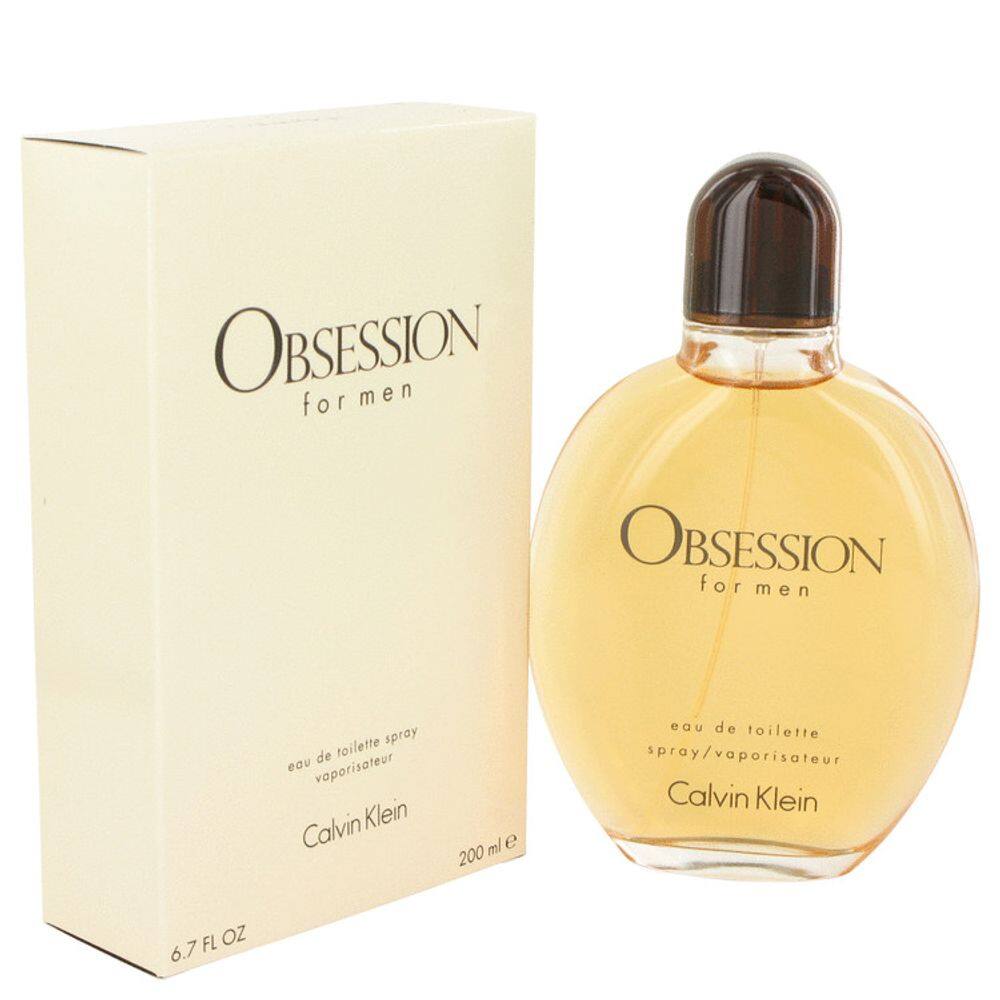 Perfume Calvin Klein Obsession Eau de Toilette 200ml para homens