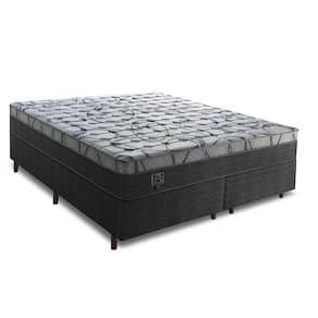 Cama Box Queen + Colchão de Molas Umaflex Madrid 158x198x75cm