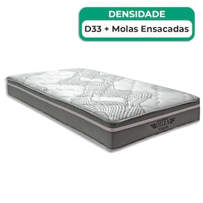 Colchão Ibiza Molas Ensacadas Solteiro V-Store 88x188x22