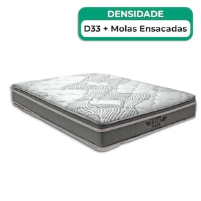 Colchão Ibiza Molas Ensacadas Casal V-Store 138x188x22