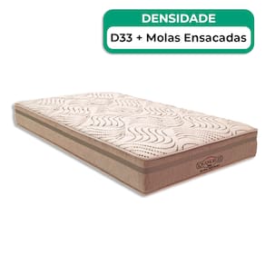 Colchão Los Angeles Molas Ensacadas Solteiro V-Store 88x188