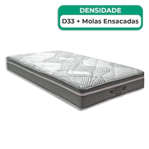 Colchão Ibiza Molas Ensacadas Solteiro V-Store 78x188x22