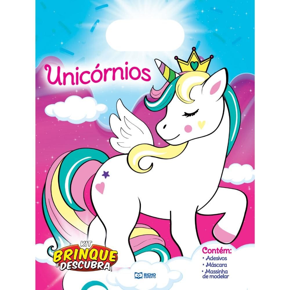 Kit Brinque E Descubra - Unicornios
