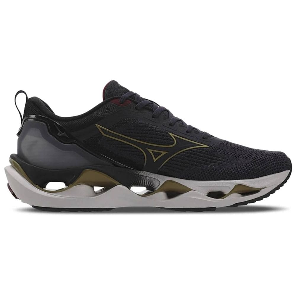 Tênis Mizuno Wave Stratos 3 - Masculino - Marinho