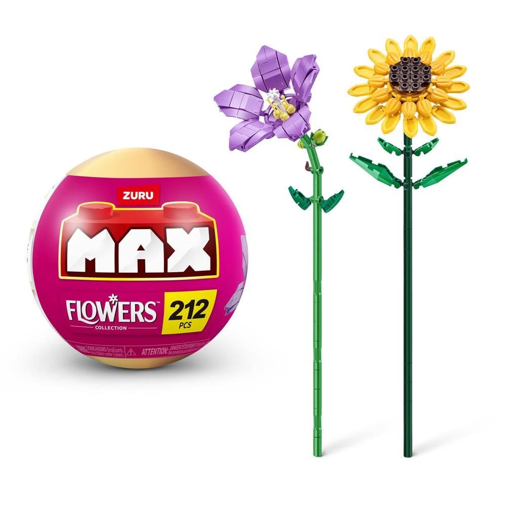 Blocos de Montar Max Premium Flowers - Girassol
