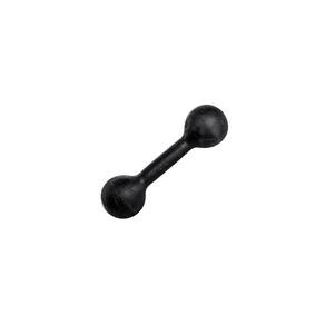 Halter 01kg Ferro Bola Pintado Peso Braço Biceps Musculação Academia JFIT