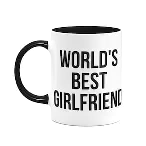 Caneca World`s Best Girlfriend - The Office - D-black