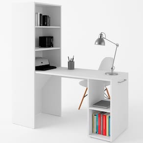 Mesa para Escritório Articulável Alta Multiuso Retrátil