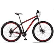 Bicicleta Aro 29 Aço Carbono 21v Cripto Freios A Disco Garfo